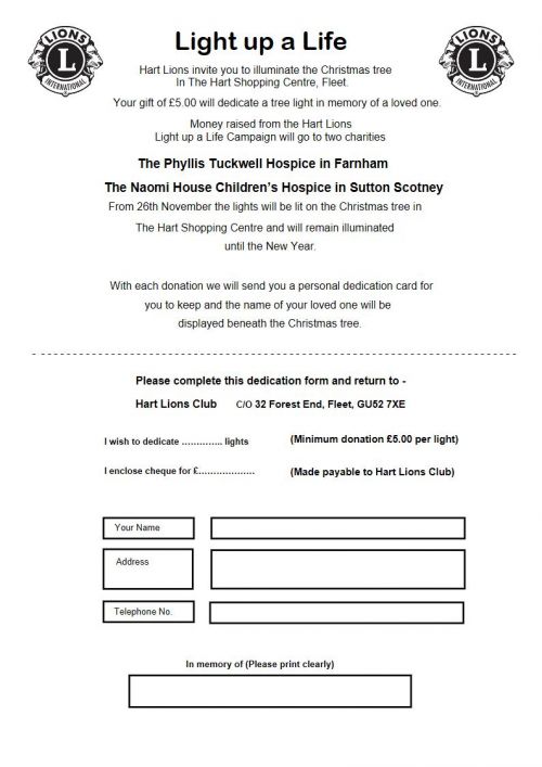 2025 Single LUAL form for under the tree for website