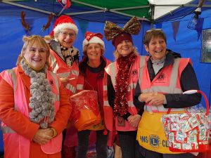 Hart Lions at stall