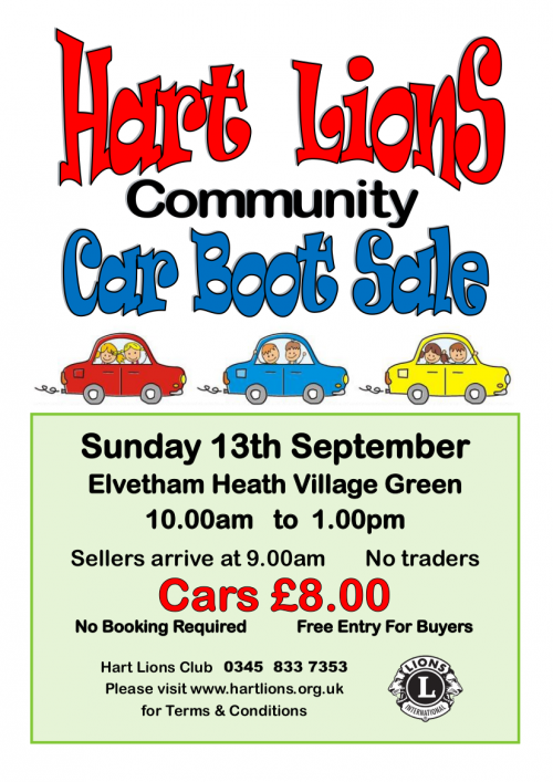 Car Boot poster Car Boot poster