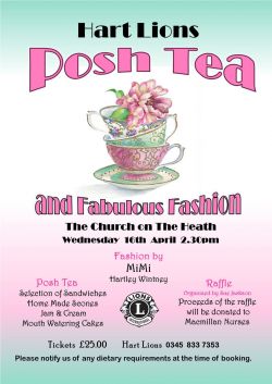 Posh Tea Poster