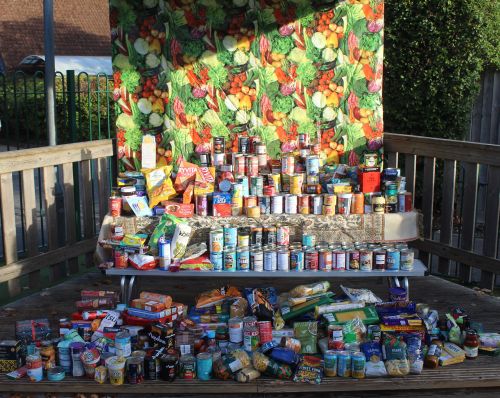 Harvest Festival collection Heatherside School 2026